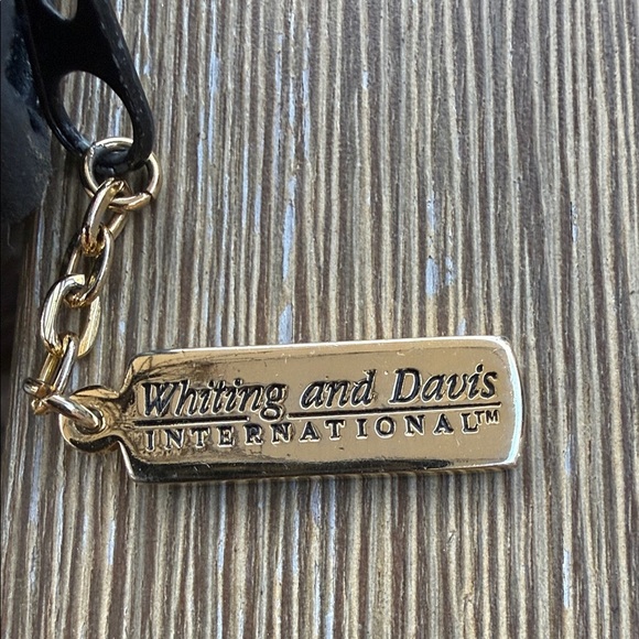 Whiting & Davis Black and Silver Mesh Clutch - Picture 3 of 6